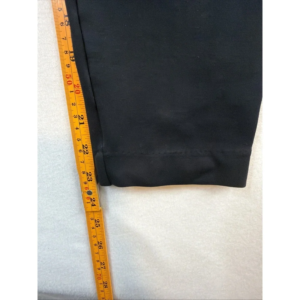 SPANX Women's Black Slim Straight Pants S/P Stretch Pull On Shaping